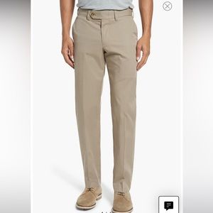 BILLS KHAKIS Trim Flat Front M3 Straight Leg Travel Twill Pants Size 40 NWT $185